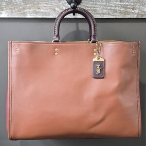 Coach Rogue 39 in natural leather